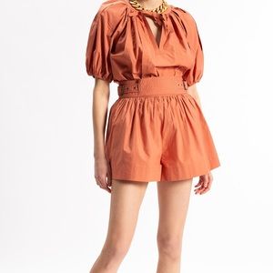 Ulla Johnson Adeline Shorts with Gathers